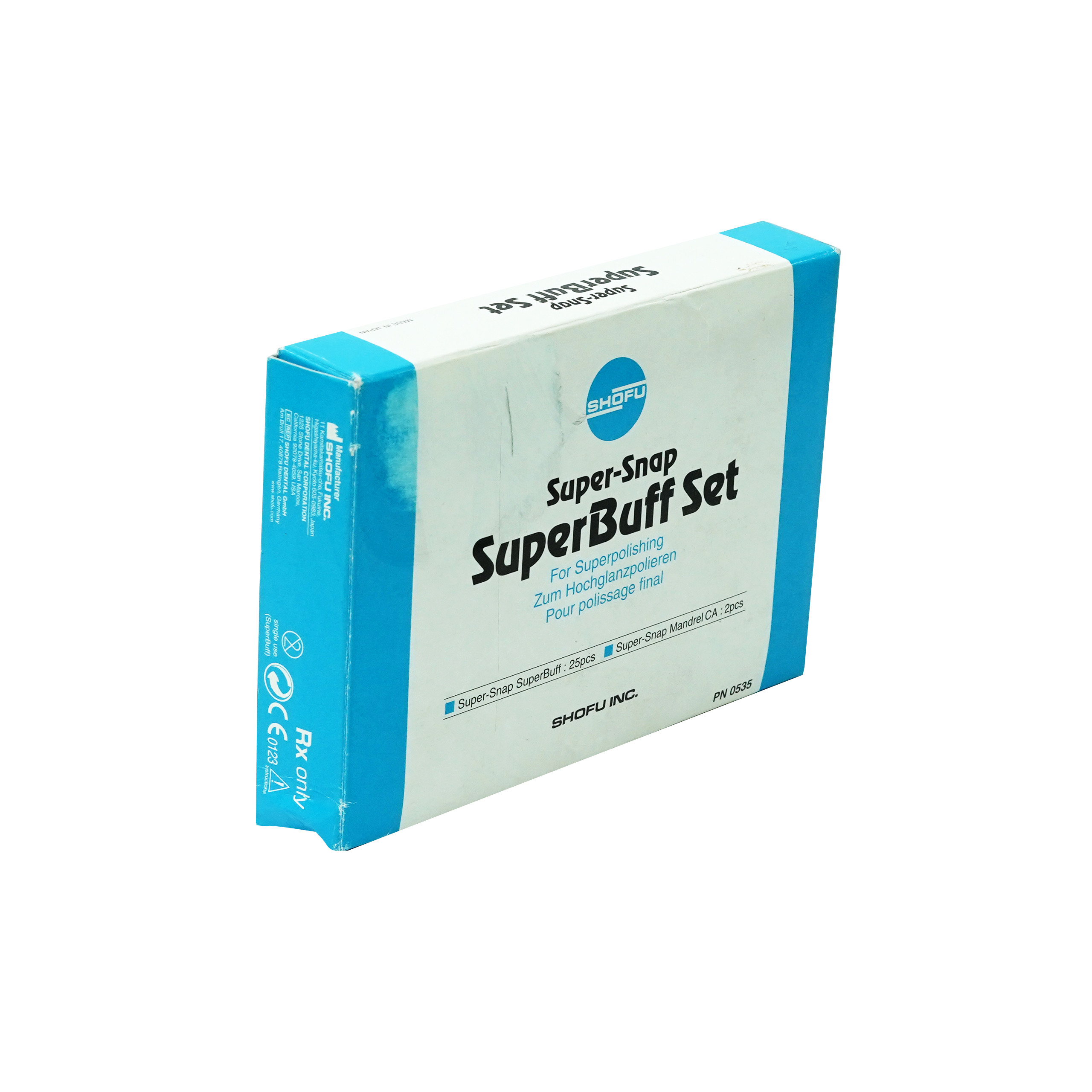 Shofu Super-Snap Buff Set Dental Polishing Paste